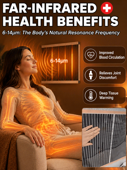 German High-Tech: [Heats in 3s] Far-Infrared Graphene Wall Heater. Say goodbye to huge bills, runs all day on just 1 kWh!