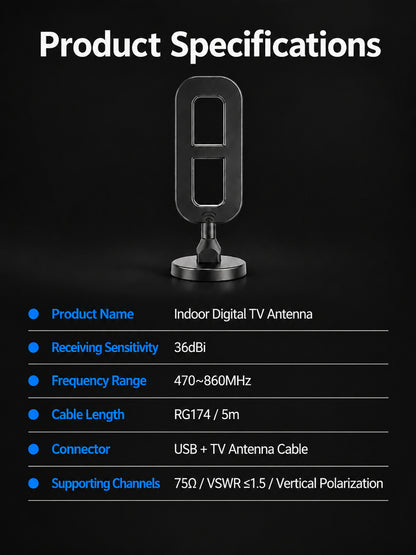 Quantum Starlink TV Receiver (HD Digital Antenna)