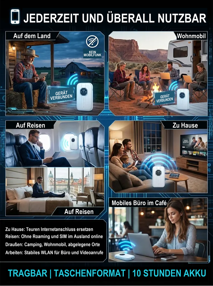 🌍 Satelliten-WiFi6+ Mobilrouter der nächsten Generation – 500 Mbit/s, keine monatlichen Gebühren – landesweiter Räumungsverkauf 🚀
