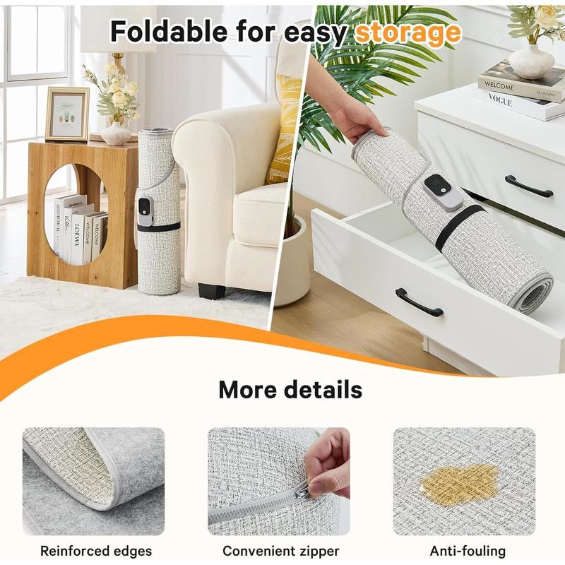 Electric Foot Warmer for Seniors – 360° Surround Heating, Adjustable Temperature, Cozy Leg & Foot Heating
