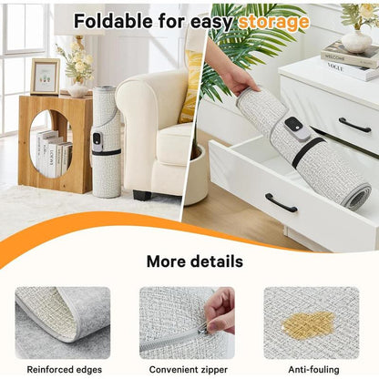 Electric Foot Warmer for Seniors – 360° Surround Heating, Adjustable Temperature, Cozy Leg & Foot Heating