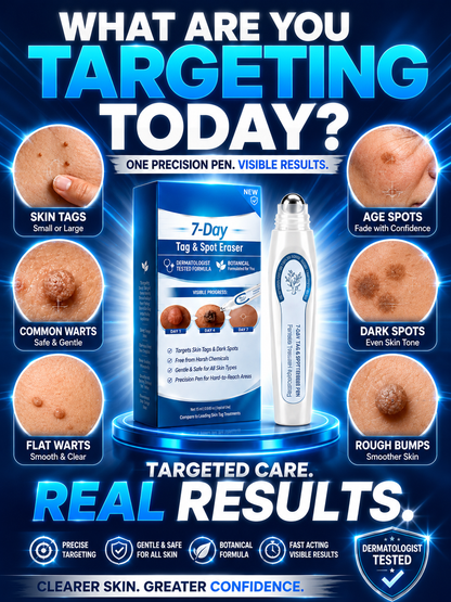 ✨ Painless & Precise Wart Removal ✨ 🖊️ Skin Repair Pen with Easy Roll-On Application 👩‍🦰👨‍🦱 Suitable for Both Men & Women 🎯 Precise Targeting | 🌿 Gentle Skin Care | ✅ Proven Effective!