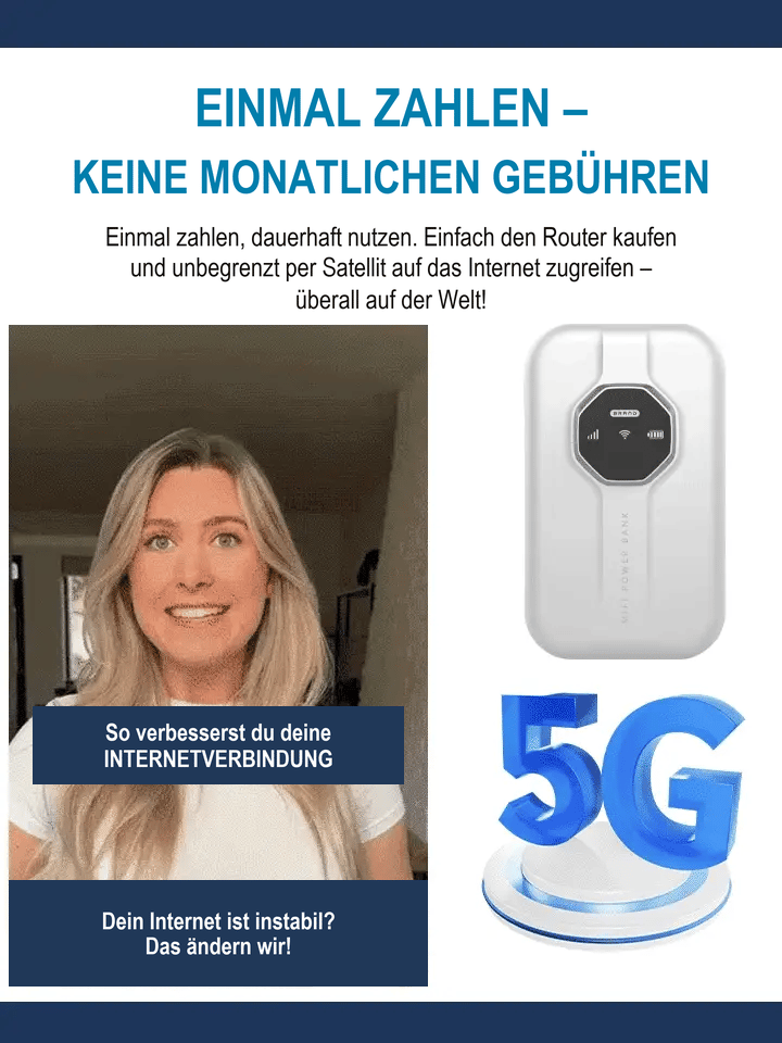 🌍 Satelliten-WiFi6+ Mobilrouter der nächsten Generation – 500 Mbit/s, keine monatlichen Gebühren – landesweiter Räumungsverkauf 🚀