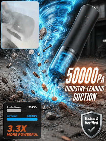 ⚡CleanPro™ 5-in-1 Vacuum & Blower - 3 Seconds to Dust-Free, 3 Minutes to Brand New!45,000Pa of Raw Power!