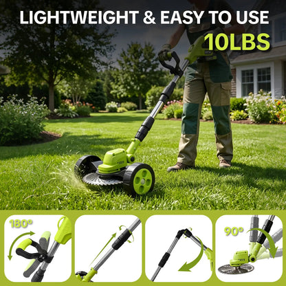 🌿60% OFF TODAY⚡ 3-in-1 Cordless Grass Trimmer