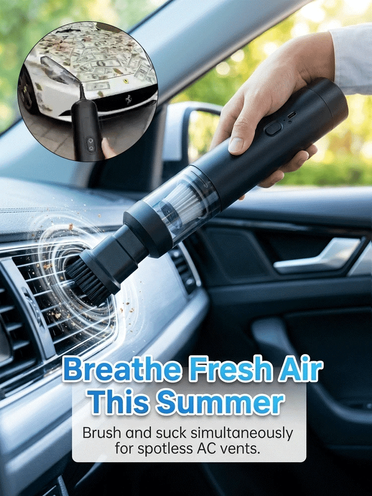 ⚡CleanPro™ 5-in-1 Vacuum & Blower - 3 Seconds to Dust-Free, 3 Minutes to Brand New!45,000Pa of Raw Power!