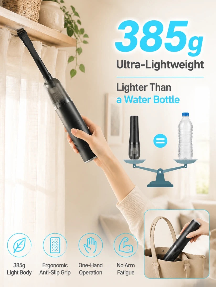 ⚡CleanPro™ 5-in-1 Vacuum & Blower - 3 Seconds to Dust-Free, 3 Minutes to Brand New!45,000Pa of Raw Power!
