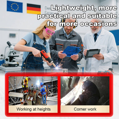 🏆  German Technology 5-in-1 Laser Welding Gun (Patented by German Engineers) | Easy DIY Repairs🛠️ | Spark-Free Cutting & Rust Removal | 100% Burn-Proof Safety🛡️ | Cordless & Generator-Free