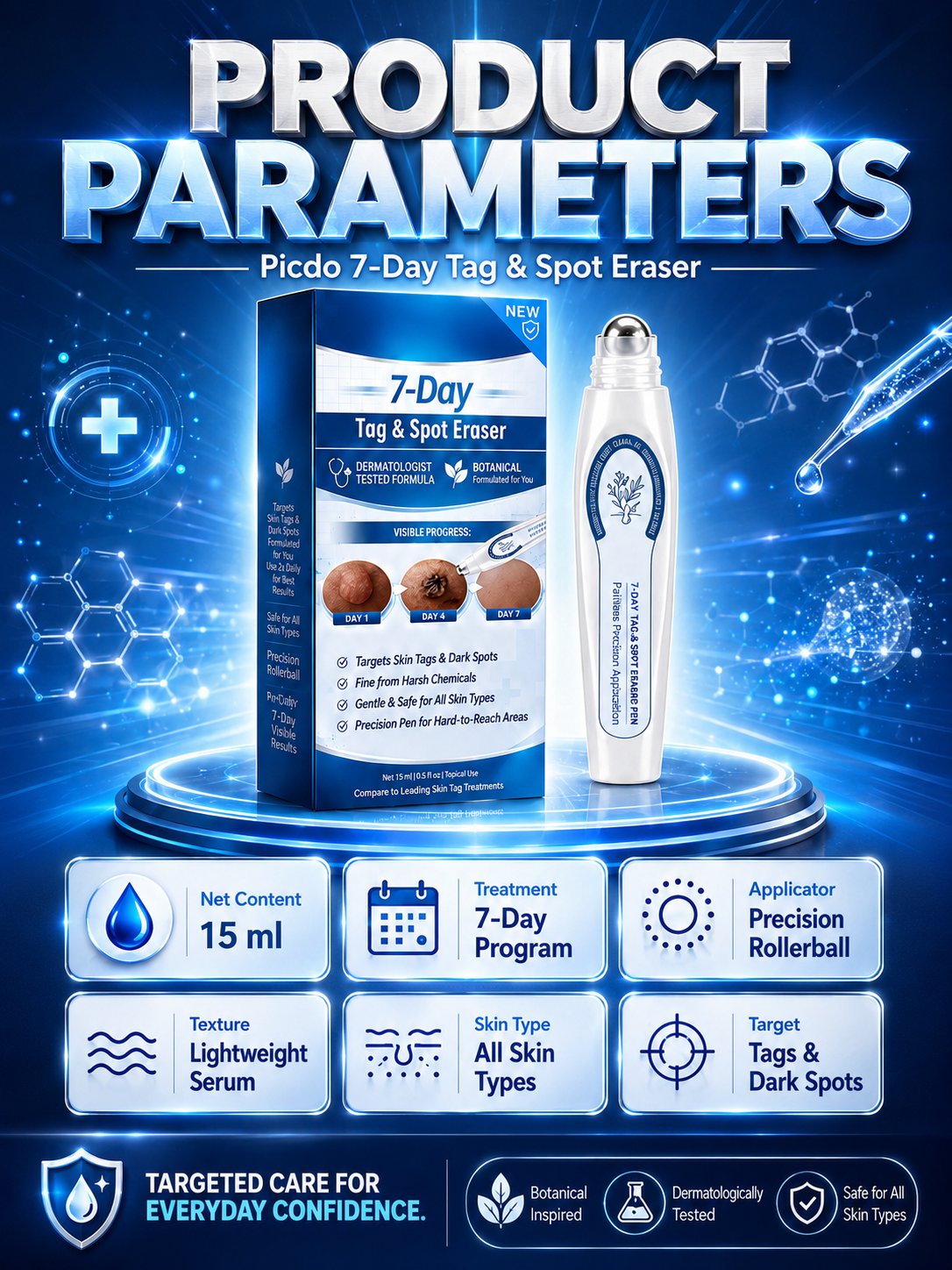 ✨ Painless & Precise Wart Removal ✨ 🖊️ Skin Repair Pen with Easy Roll-On Application 👩‍🦰👨‍🦱 Suitable for Both Men & Women 🎯 Precise Targeting | 🌿 Gentle Skin Care | ✅ Proven Effective!