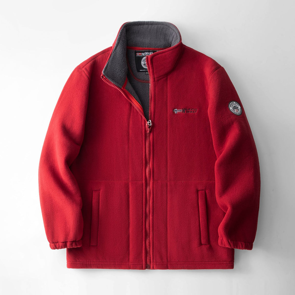 Norwegian Premium Merino Fleece Jacket | -20°C Extreme Cold Protection | 100% Anti-Static | 3D Slim Fit