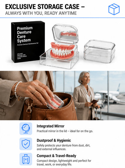 【💯Awarded the highest food-grade safety certification!💯】🔥High-quality denture set🔥👍Buy one get one free, 98.9% positive reviews, 99% repurchase rate!👍