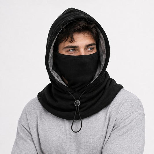 3-in-1 Winter Balaclava for Men & Women – Fleece-Lined Thermal Hood, Face Cover & Neck Warmer