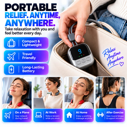 Intelligent 3-Level Neck Heating Device – Advanced Thermal Technology, Precision Temperature Control & Hands-Free Comfort