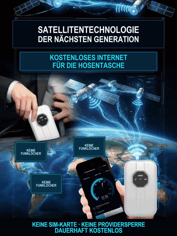 🌍 Satelliten-WiFi6+ Mobilrouter der nächsten Generation – 500 Mbit/s, keine monatlichen Gebühren – landesweiter Räumungsverkauf 🚀