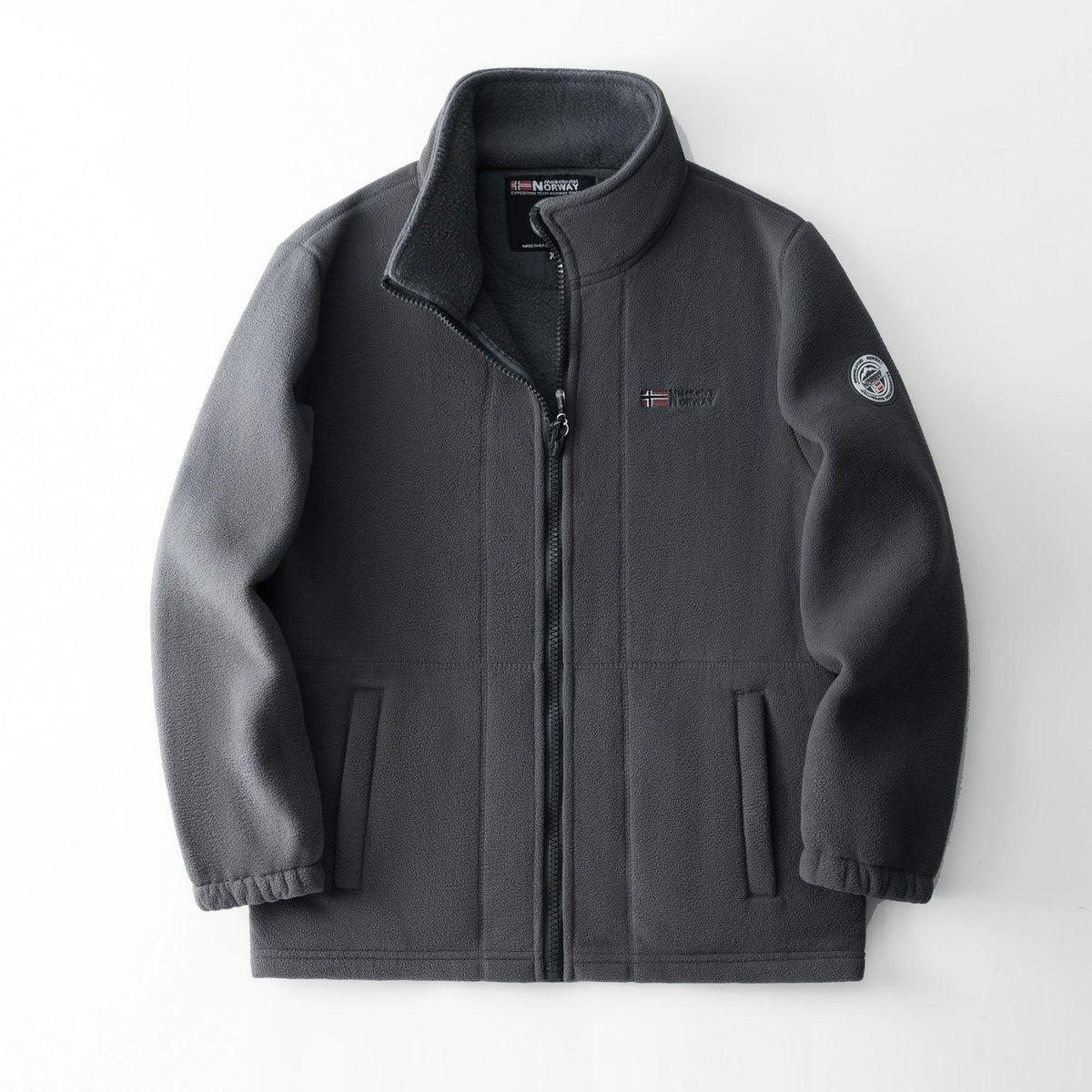 Norwegian Premium Merino Fleece Jacket | -20°C Extreme Cold Protection | 100% Anti-Static | 3D Slim Fit