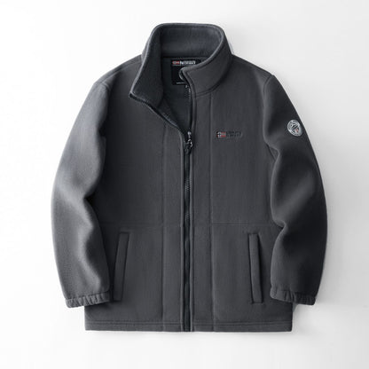 Norwegian Premium Merino Fleece Jacket | -20°C Extreme Cold Protection | 100% Anti-Static | 3D Slim Fit