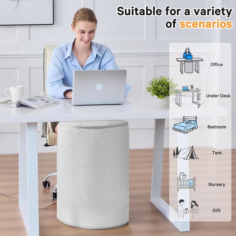 Electric Foot Warmer for Seniors – 360° Surround Heating, Adjustable Temperature, Cozy Leg & Foot Heating