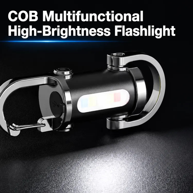 【3-in-1 Multifunction】SOS Emergency Light Flashlight