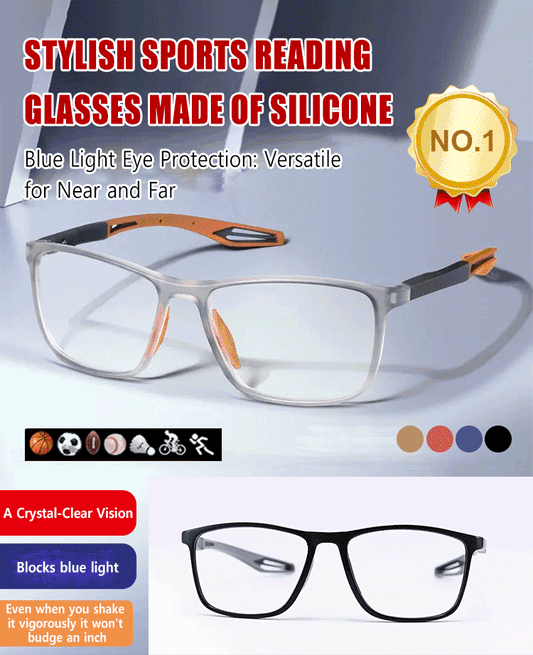 No eye exam needed • Lifetime use • Auto-focus from -4.0° to +7.0° — Multifocal sports glasses