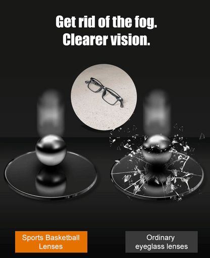 No eye exam needed • Lifetime use • Auto-focus from -4.0° to +7.0° — Multifocal sports glasses