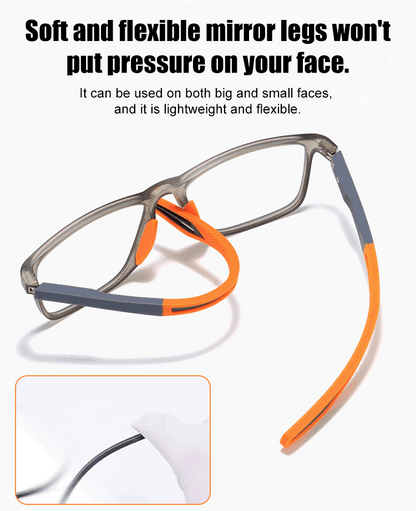 No eye exam needed • Lifetime use • Auto-focus from -4.0° to +7.0° — Multifocal sports glasses