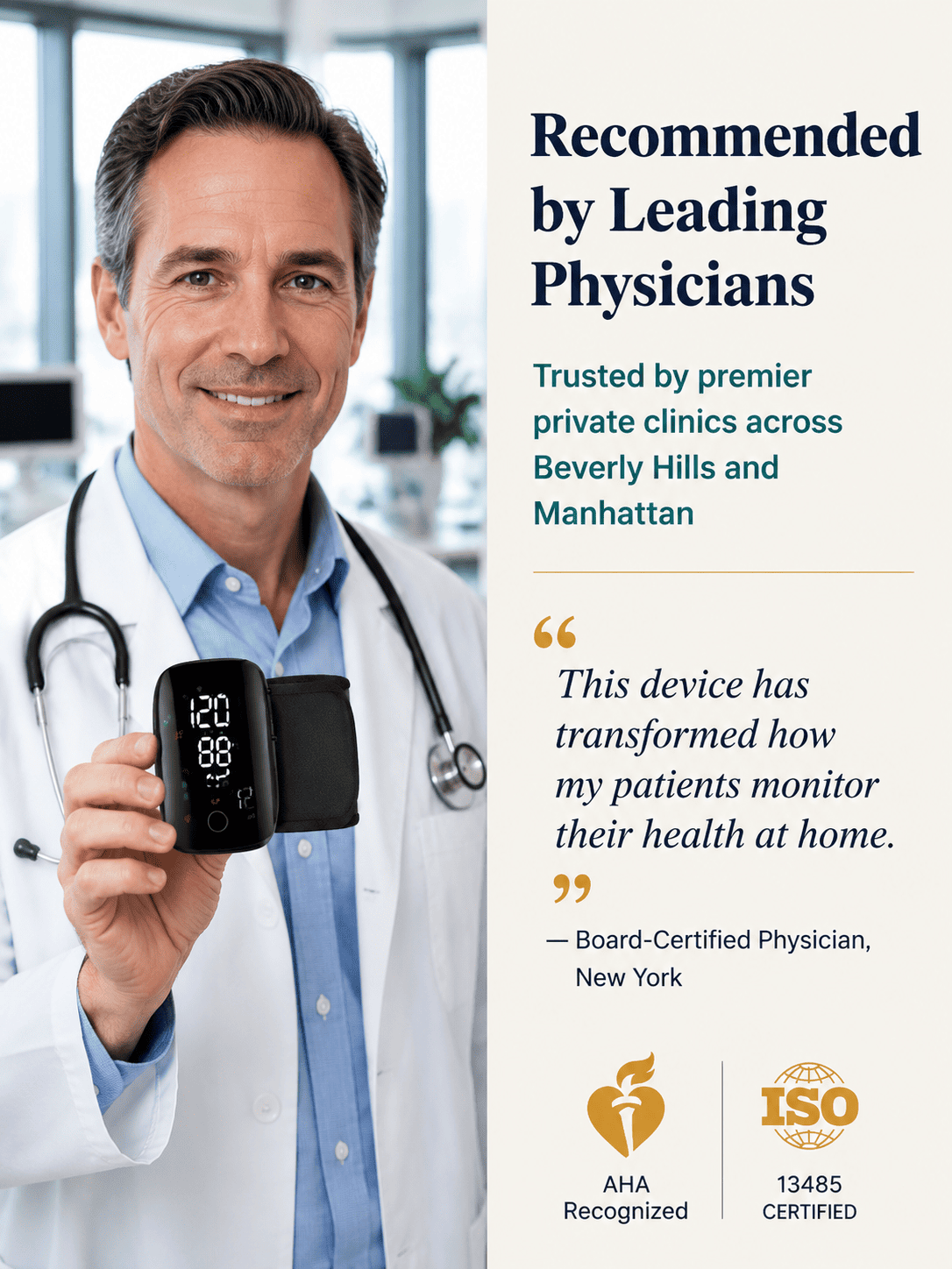 🩺 German-Inspired Precision Wrist Blood Pressure Monitor with Large Display & Voice Guidance｜Get Pulse Oximeter FREE