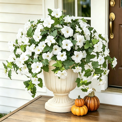 Last Day 61% OFF🔥 Fade-Proof, UV-Resistant Artificial Petunias – Vibrant, Colorfast Outdoor Flowers for Patio & Garden