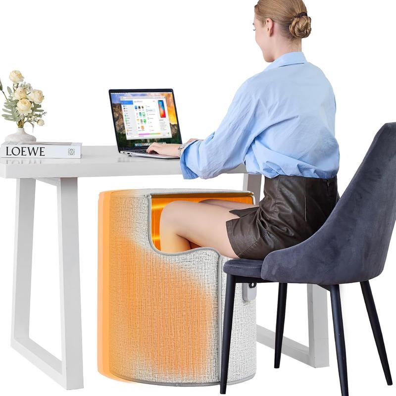 Electric Foot Warmer for Seniors – 360° Surround Heating, Adjustable Temperature, Cozy Leg & Foot Heating