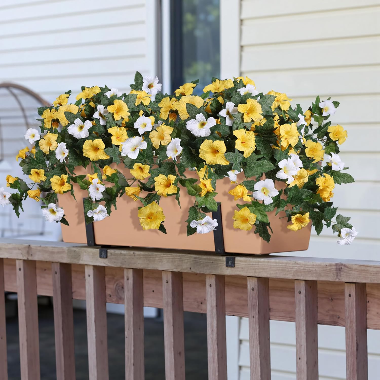 Last Day 61% OFF🔥 Fade-Proof, UV-Resistant Artificial Petunias – Vibrant, Colorfast Outdoor Flowers for Patio & Garden