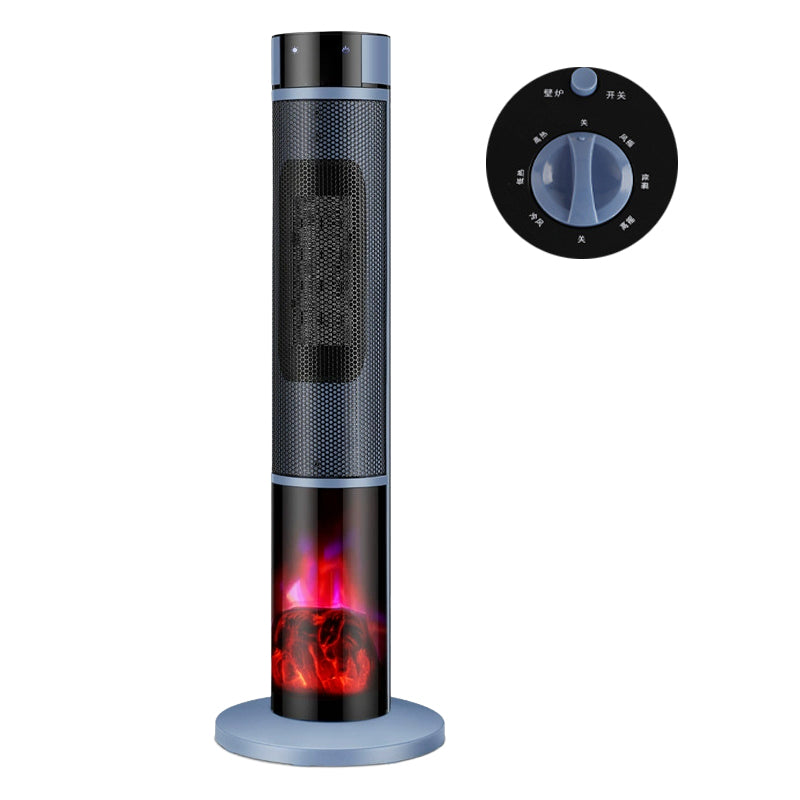 [Nur 1 kWh pro Woche] Premium 3D-Kamin Heizlüfter | 3 Sek. Schnellheizung | A+++ KI-Energiesparmodus | 3D-Kaminfeuer | TÜV geprüft 🔥🛡️
