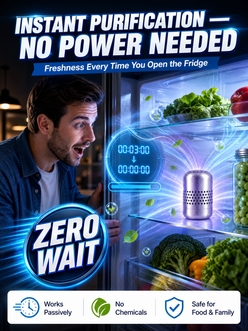 Sterilization & Deodorizing Fridge Purifier