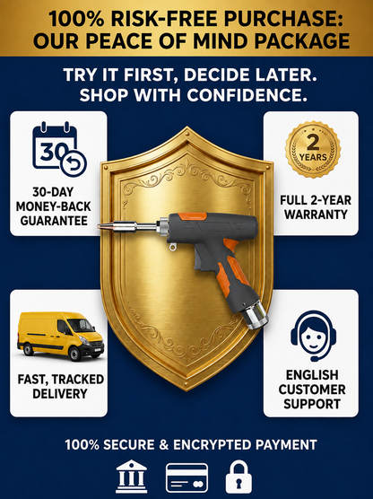 🏆  German Technology 5-in-1 Laser Welding Gun (Patented by German Engineers) | Easy DIY Repairs🛠️ | Spark-Free Cutting & Rust Removal | 100% Burn-Proof Safety🛡️ | Cordless & Generator-Free
