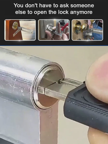 【Zero-Damage Design】SafeEntry Elite™ - Precision tension bars, no mechanical stress