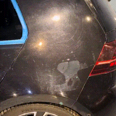 Car finish demonstration